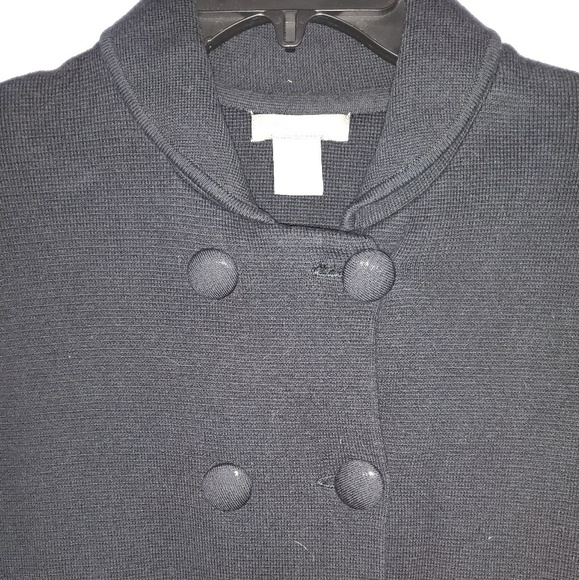 Vintage black sweater jacket - Picture 2 of 8